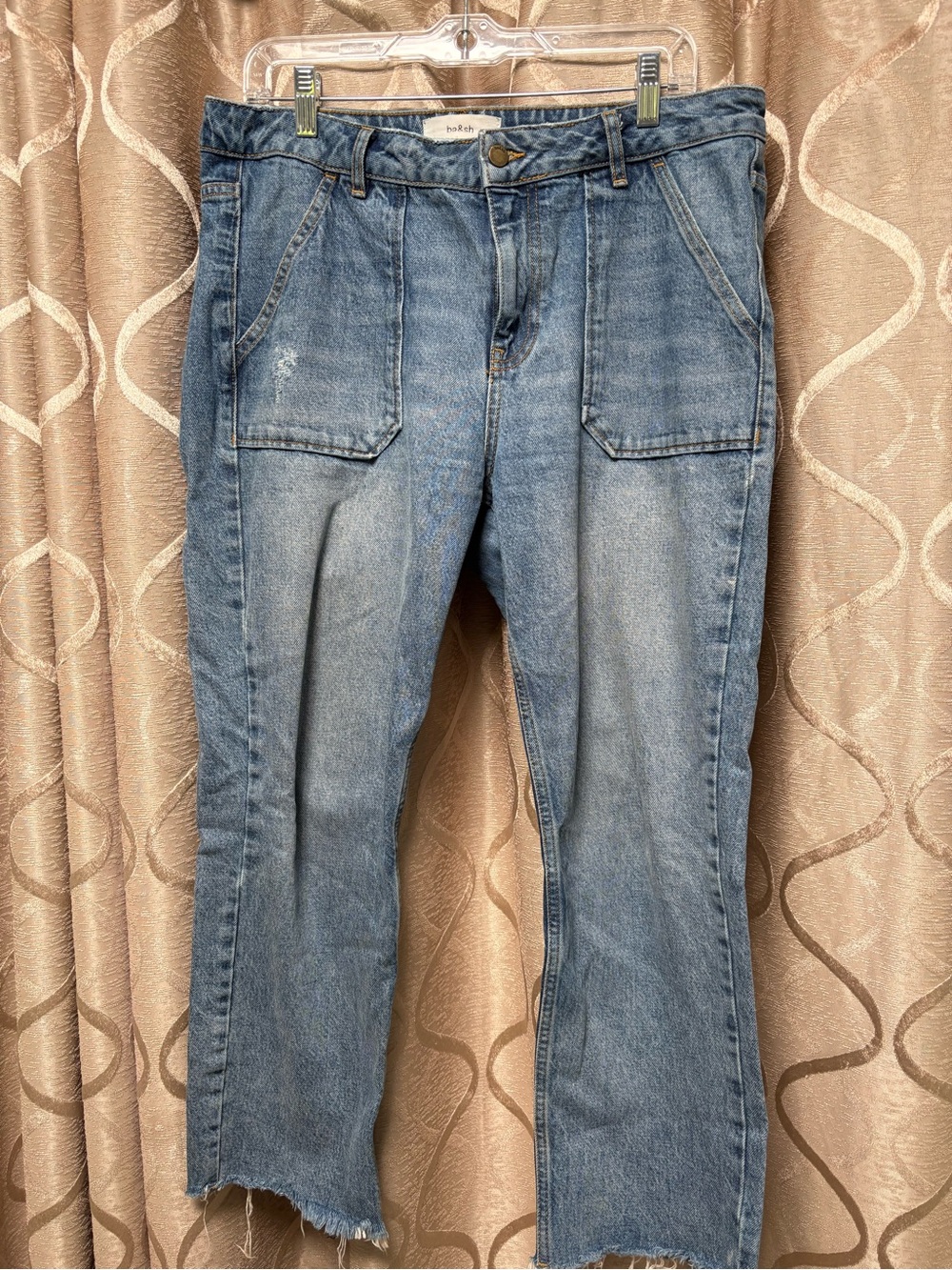 ba&sh Light Blue Straight Leg Jeans